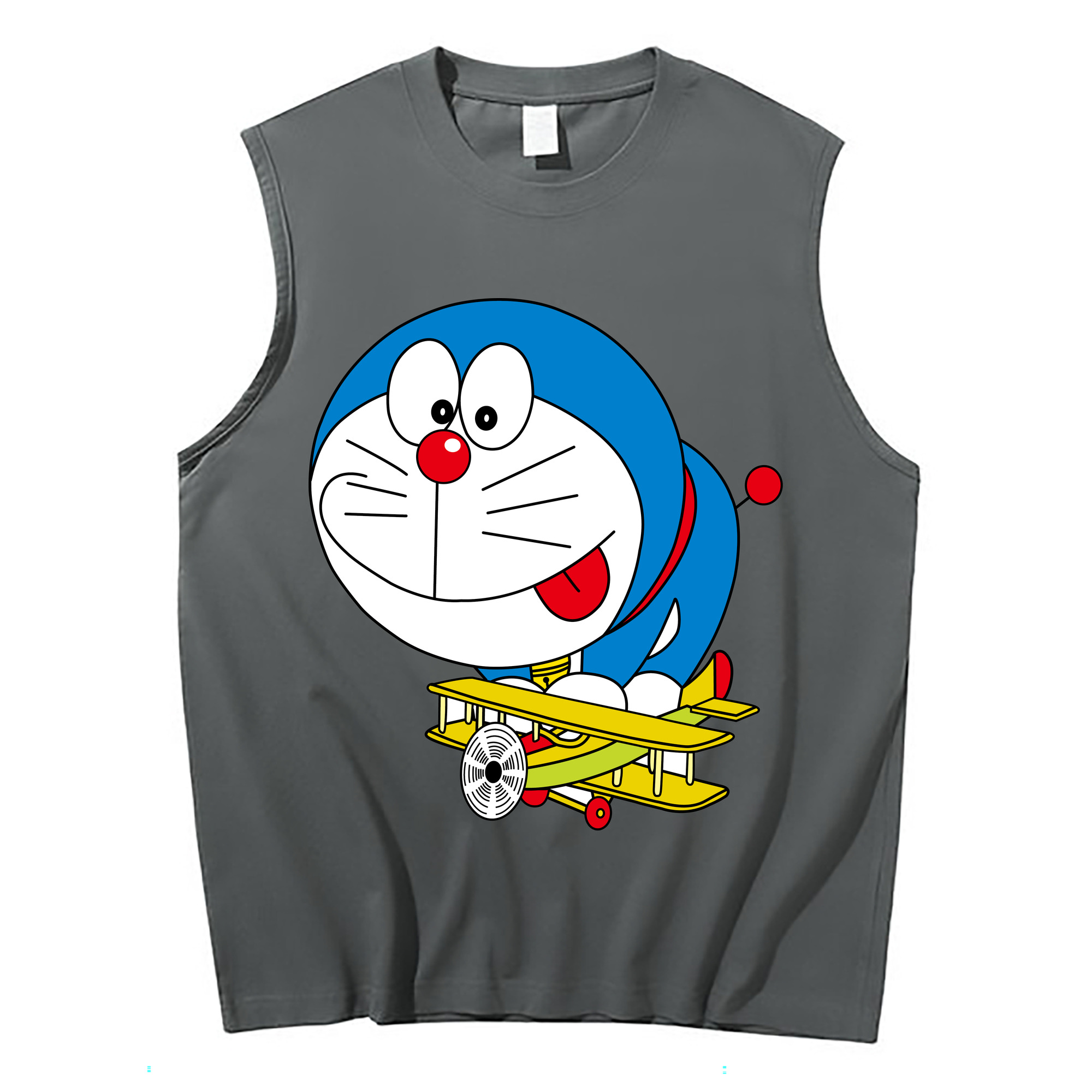 （画像用） ドラえもん Doraemon コットン100％タンクトップ（フロントプリント）